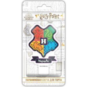 Свеча Фигура, Гарри Поттер, Герб Хогвартс, 7 см, 1 шт.