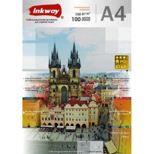 Бумага INKWAY сублимационная А4, упаковка 100 листов